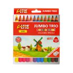 Altıs Jumbo Trio Kuru Boya Kalemi 12Li 5735