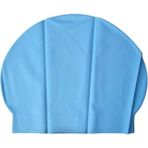 Altis Lateks Renkli Bone - Havuz Deniz Bonesi Unisex - Standart - Açık Mavi