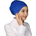Altobeh Hazır Pratik Geçmeli Uzun Boru Tesettür Bonesi - Saks - Standart