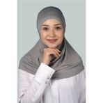 Altobeh Hazır Türban Pratik Eşarp Tesettür Hijab - Namaz Örtüsü - Gri