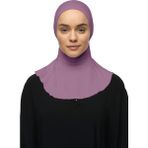 Altobeh Kadın Tesettür Pratik Boyunluklu Hijab - Sporcu Bone - Maron - Standart - Maroon - Ftwbeyaz - Goldmt