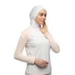 Altobeh Uzun Kollu Tesettür Bolero - Toz Pudra