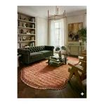 ALTUN CARPET DFHGNMJNKÖMJ Yavru Ağzi Pembe Babil Post Pelüş Hali Kaymaz Jel Taban Ponpon Saçakli 13Ml Hav 2.2 Ml Kalinlik