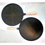 Altunay Hamarat Çift Taraflı Granit Kaplı 34 cm Döküm Grill Tava