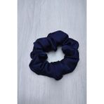 Altunlar Shop Lacivert Renk Saten Lastikli Simit Saç Tokası