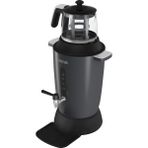 Altus AL 798 Siyah Semaver Çay Makinesi – 3,5 L Su Isıtıcı, 0,9 L Cam Demlik, Paslanmaz Çelik Gövde, Sıcak Tutma Fonksiyonu - Gri