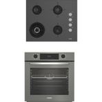 Altus ALA 189 DG Woklu - 322 G Turbo Gri 2'li Cam Ankastre Set