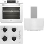 Altus Ala 322 W Fırın 159 Dw Ocak 510 Hw Davlumbaz Beyaz Ankastre Set