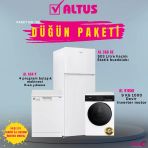 Altus Beyaz Eşya Düğün Paketi 102 ( Al 434 P - Al 366 Be - Al 90150)