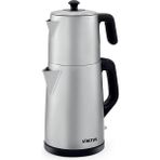 Altus Çay Makinesi Inox Gövde Çaycı - Beyaz
