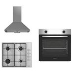 Altus Inox 3 Lü Ankastre Set ( Ala 310 I - Ala 181 Gid - Ala 522 I ) Gri