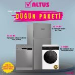 Altus İnox Düğün Paketi No:105 ( Alk 380 Xıe - Al 101254 - Al 445 Nıx) 2026 Yeni