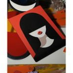Aludra Craft Studio Pop Art Ahşap Duvar Dekoru Tablo (40X30CM) - Gothic Girl