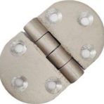 Alüminyum 4 cm Oval Mentese 40 x 68 x 3,3 mm / 10 Adet