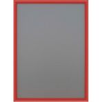 Alüminyum Açılır Kapanır Çerçeve Gönye Köşe - B2 - 50 x 70 cm - Kırmızı - 25MM