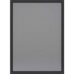 Alüminyum Açılır Kapanır Çerçeve Gönye Köşe - B2 - 50 x 70 cm - Siyah - 25MM