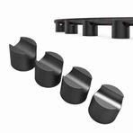 Alüminyum Alaşım Güç Hoparlör Kablo Yükseltici, Amplifikatör Için HIFI Kablo Stand Kiti, CD DVD oynatıcı, Pikap Plak çalar, 4pcs Surround Ses kurulumları Için Titreşimi en Aza