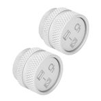 Alüminyum Alaşım makarası, Makara çalar giriş Düğmesi Hacim kontrolü, Vu Metre Hareketi Ve CNC Bloğu Ile Nagra Iv-s/sj Için, Açık Makara oynatıcı Için Ideal (2PCS)