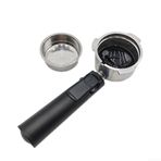 Alüminyum Alaşımlı Espresso Portafilter, Dongling için 51Mm 3-Kulak Dipsiz Kahve Makinesi Kolu, Ev ve Ticari Kullanım için