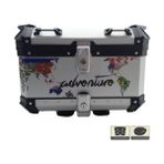 Alüminyum Arka Çanta 45LT-WORLD/COLOR - Gümüş - Standart