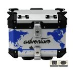 Alüminyum Arka Çanta 55LT-WORLD/BLUE - Gümüş - Standart