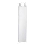 Alüminyum Blok, Alüminyum Alaşım ısı Lavabosu Soğutma sıvı Soğutucu Vakum Lehimleme Soğuk Plaka su soğutmalı Blok (40x160mm)