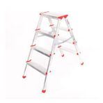 Alüminyum Çift Çıkışlı 4 Basamaklı Merdiven ( 91 Cm) ( Accm.02)