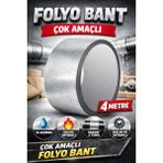 Alüminyum Folyo Bant Yanmaz Sızdırmaz Soba ve Cok Amaclı Bant - .