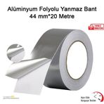 Alüminyum Folyolu Yanmaz Bant 44 Mm*20 Metre (532559332)