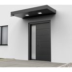 Alüminyum Işıklı Sundurma Korrain Elite Solo Left 200 cm x 90 cm Spotlu