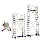 Alüminyum İskele 5 Mt Teleskopik (fmi.01) (2,5 * 2 Mt) Gri