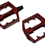Aluminyum Kirmizi Renk Bisiklet Pedali Platform Bmx Freeridde Pedal