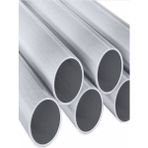 Alüminyum Korkuluk 50'lik Küpeşte Boru Eloksal Gri ( Parlak ) 100 cm 1 Metre