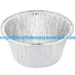 Alüminyum Krem Karamel Kabı