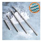 Aluminyum Metal Oklava 4'Lu Set Borek Hamur Yufka Acma Silindir Yuvarlak (99-74-49-29) Uzun Kisa Mutfak Arac
