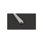Alüminyum Oval U 10mm Parke Bitim Profili Çıtası Gri 90Cm