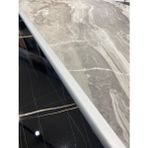 Alüminyum Oval U 8 mm Parke Bitim Profil Çıtası 90 cm