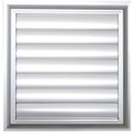 Alüminyum Parlak Eloksal Menfez Banyo Hava Panjuru Yüzeysel Menfez 22X22