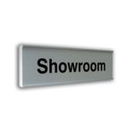 Alumınyum Plate Kapı isimliği 7,5 * 20 cm SHOWROOM