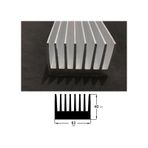 Alüminyum Soğutucu Profil Led Soğutma Profili Kalın 63 X 40 Mm 511373047