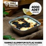 Alüminyum Sütlaç Kasesi - 4.000 Adet