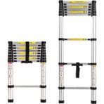 Alüminyum Teleskopik Merdiven | 11 Basamak - 3.2 Metre - Seçenek 1