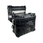 Alüminyum Yan Çanta 33LT Takım KAMUFLAJ/SIYAH/MC00502 - Standart