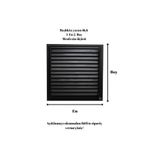 Alupan Alüminyum 45x35 cm Menfez Banyo WC Havalandırma Panjur