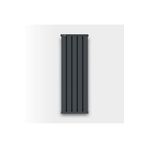 Alurad Alüminyum Panel Radyatör Klasik 1250 x 320 Ral 7016 Antrasit Gri