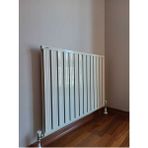 Alurad Alüminyum Panel Radyatör Klasik 525X9 Ral 9010 Kırık Beyaz
