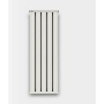 Alurad Alüminyum Panel Radyatör Klasik 750X8 RAL9010 Kırık Beyaz - Kirli Beyaz