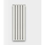 Alurad Alüminyum Panel Radyatör Klasik 900X15 Dilim Ral 9010 Radyatör