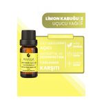 ALUULA Zawira Her Damla Saflık: %100 Saf, Seyreltilmemiş Doğal Aromaterapi Limon Kabuğu Uçucu Yağı 10 ml