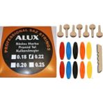 Alux 0.22 Divan Bağlama Piramit Tel Seti + 7 Adet Burgu + Adet Numaralı Tezene + Eşik